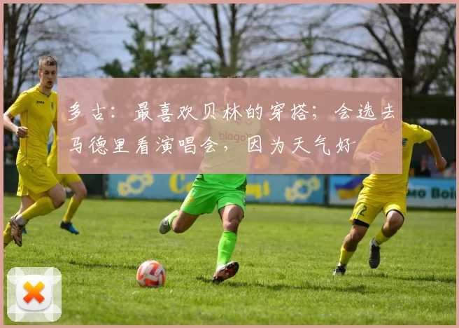 多古:最喜欢贝林的穿搭;会选去马德里看演唱会,因为天气好