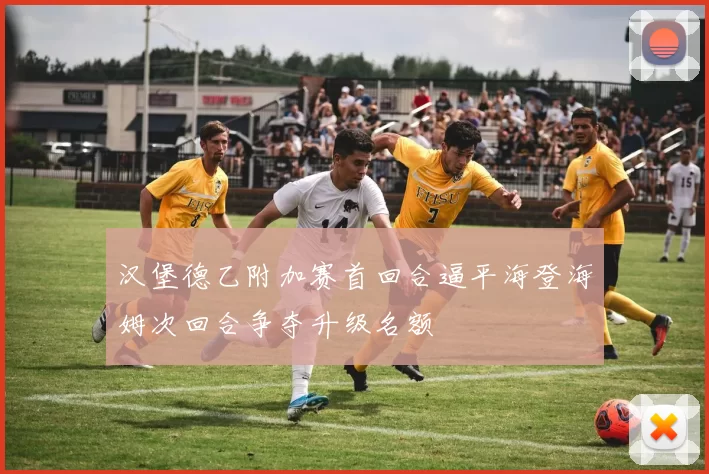 汉堡德乙附加赛首回合逼平海登海姆次回合争夺升级名额