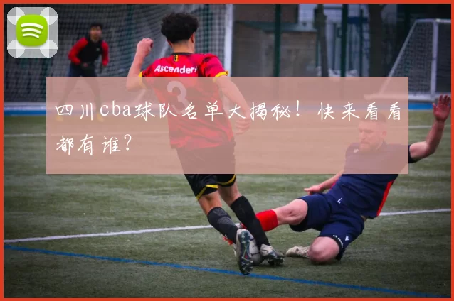 四川cba球队名单大揭秘！快来看看都有谁？